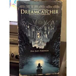 Dreamcatcher VHS - Stephen King, Morgan Freeman - WB 2003